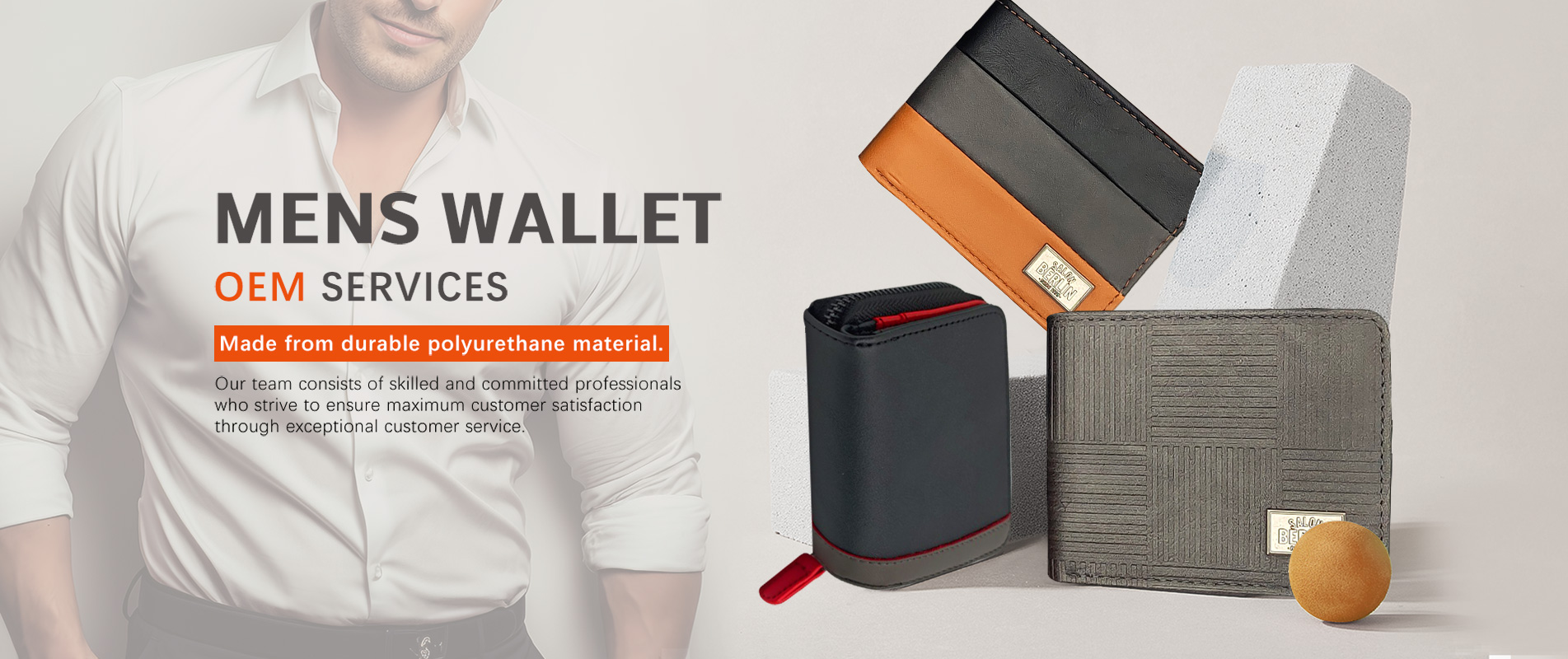 Dompet Bifold Tersuai Untuk Lelaki