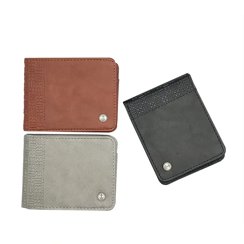 Dompet Bifold Dengan Tingkap ID Untuk Lelaki