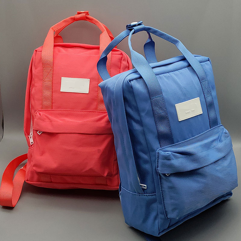 Beg Sekolah Neutral Versi Korea Tide Nylon Beg