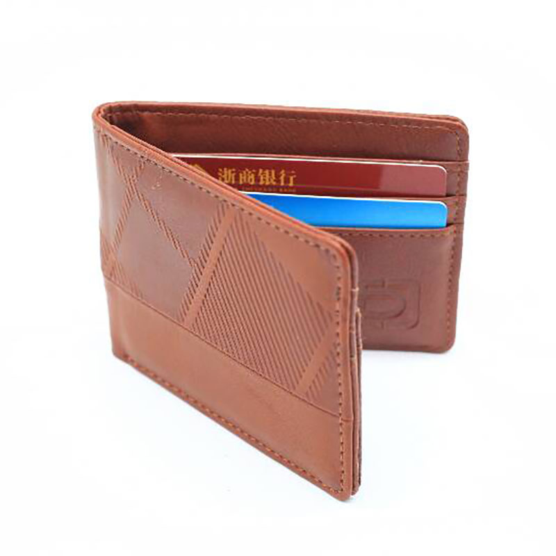 Dompet Bifold Timbul Corak Untuk Lelaki