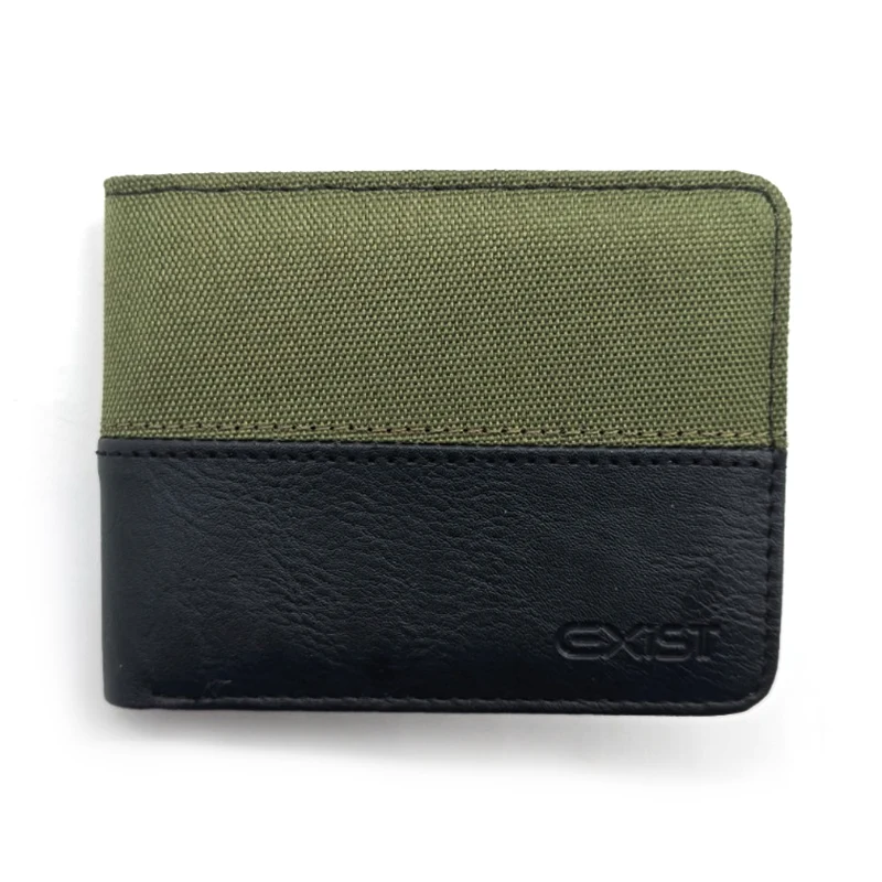 Dompet Bifold PU Polyester untuk Lelaki