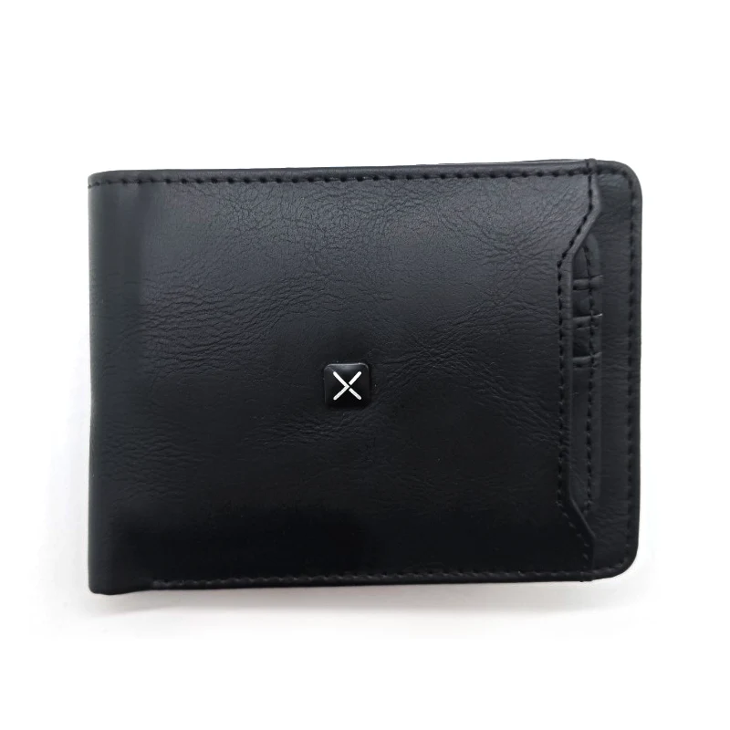 Pemegang Kad yang boleh ditanggalkan dimasukkan dompet bifold untuk lelaki