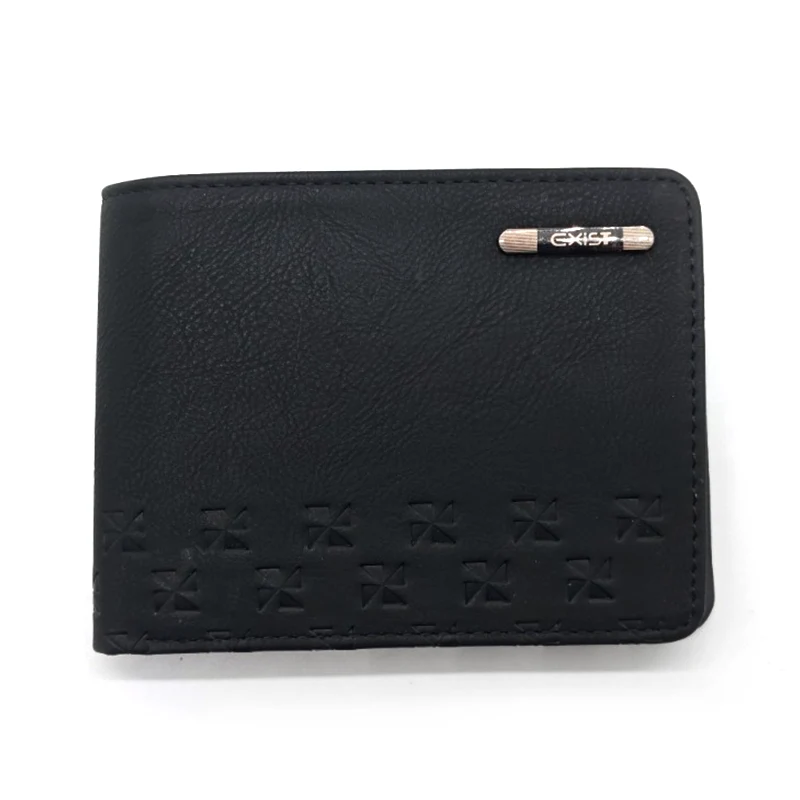 Sentuhan lembut dompet pu bifold untuk lelaki